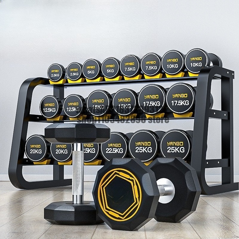 Adjustable Dumbbell Pair 40Kg - Men's home gym plastic pure steel