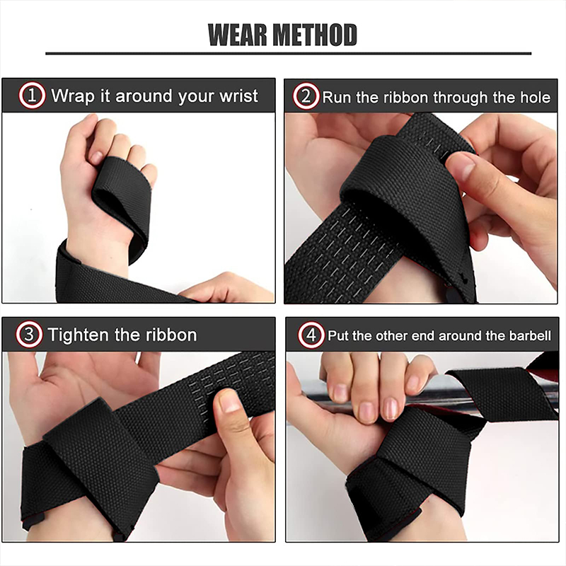 2Pcs Gym Lifting Straps Fitnes - Wrist Wraps Weightlifting Support review and price
